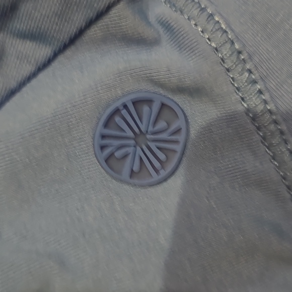 Lilly Pulitzer Luxletic Blue/White Zela Tiered Leisure Skort - Picture 4 of 9